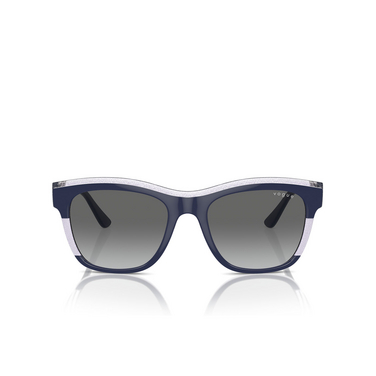 Vogue VO5557S Sunglasses 313711 blue / transparent lilac glitter - front view