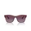 Lunettes de soleil Vogue VO5557S 31408H purple / transparent purple glitter - Vignette du produit 1/4