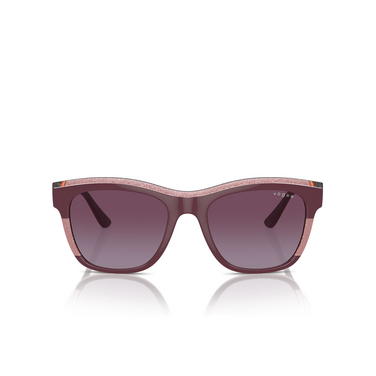 Vogue VO5557S Sunglasses 31408H purple / transparent purple glitter - front view