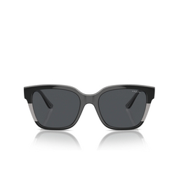 Gafas de sol Vogue VO5558S 313387 black / transparent grey glitter