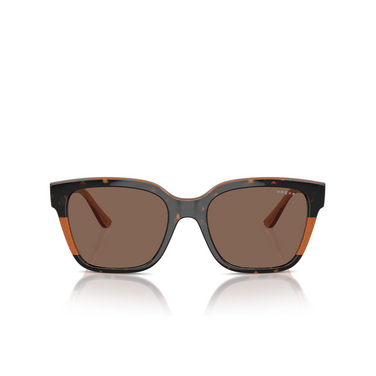 Vogue VO5558S Sunglasses 313473 havana / transparent brown glitter - front view