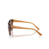 Lunettes de soleil Vogue VO5558S 313473 havana / transparent brown glitter - Vignette du produit 3/4