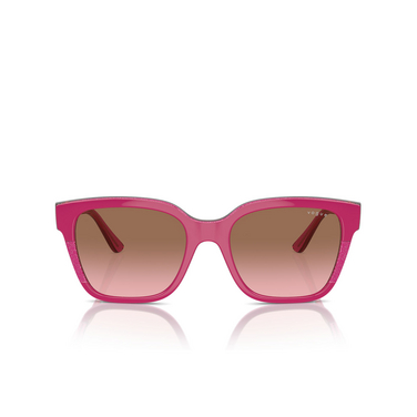 Vogue VO5558S Sunglasses 313514 cherry / transparent fuchsia glitter - front view
