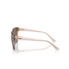 Lunettes de soleil Vogue VO5558S 3136T5 brown / transparent rose glitter - Vignette du produit 3/4