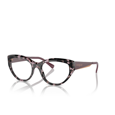 Gafas graduadas Vogue VO5560 3146 violet tortoise - Vista tres cuartos