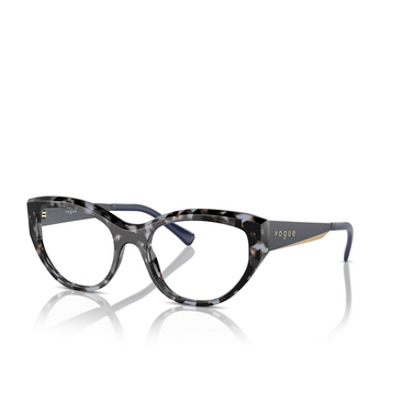 Vogue VO5560 Korrektionsbrillen 3147 blue tortoise - Dreiviertelansicht