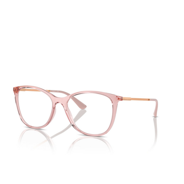 Lunettes de vue Vogue VO5562 2939 transparent pink - Vue trois quarts