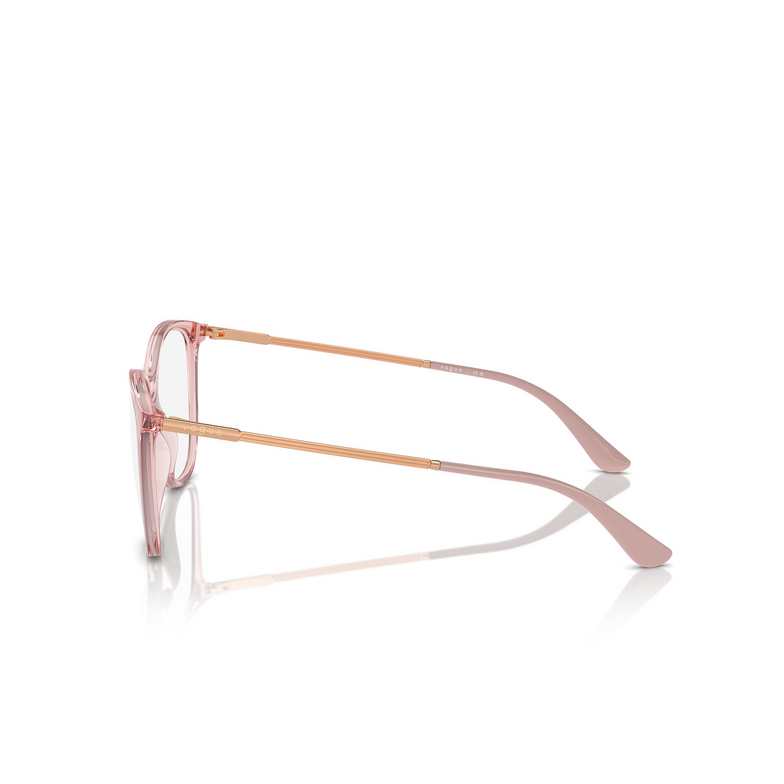 Gafas graduadas Vogue VO5562 2939 transparent pink - 3/4