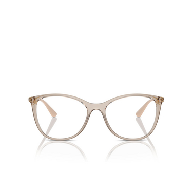 Lunettes de vue Vogue VO5562 2990 transparent caramel - Vue de face