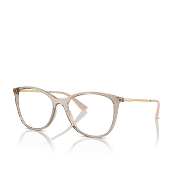 Lunettes de vue Vogue VO5562 2990 transparent caramel - Vue trois quarts