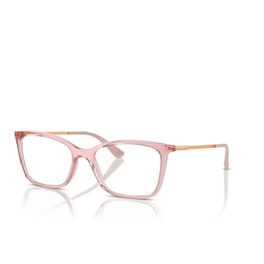 Vogue VO5563 Eyeglasses 2939 transparent pink - three-quarters view