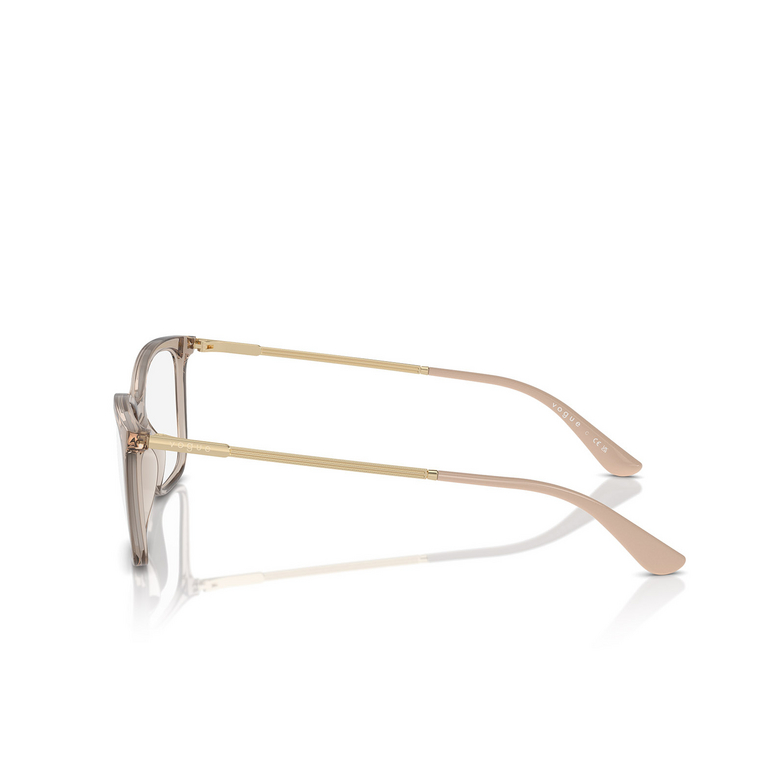 Lunettes de vue Vogue VO5563 2990 transparent caramel - 3/4