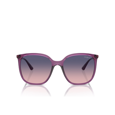 Occhiali da sole Vogue VO5564S 3119I6 transparent violet - frontale