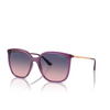 Occhiali da sole Vogue VO5564S 3119I6 transparent violet - anteprima prodotto 2/4