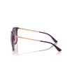 Lunettes de soleil Vogue VO5564S 3119I6 transparent violet - Vignette du produit 3/4