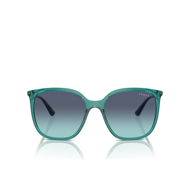 Gafas de sol Vogue VO5564S 31204S transparent petroleum - Vista delantera