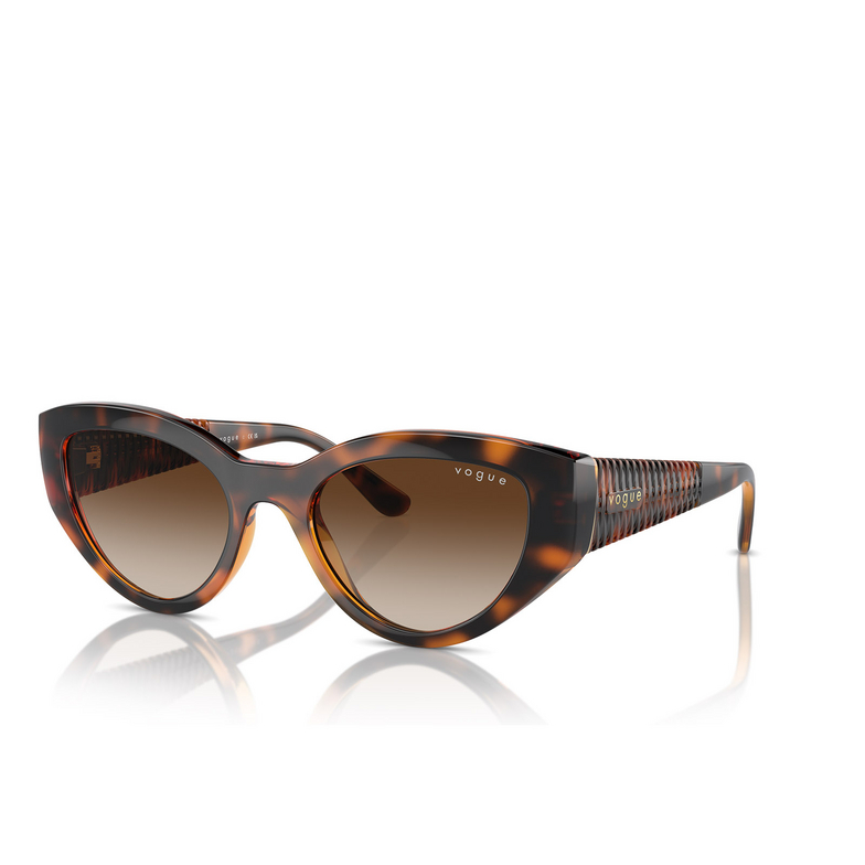 Lunettes de soleil Vogue VO5566S W65613 dark havana - 2/4