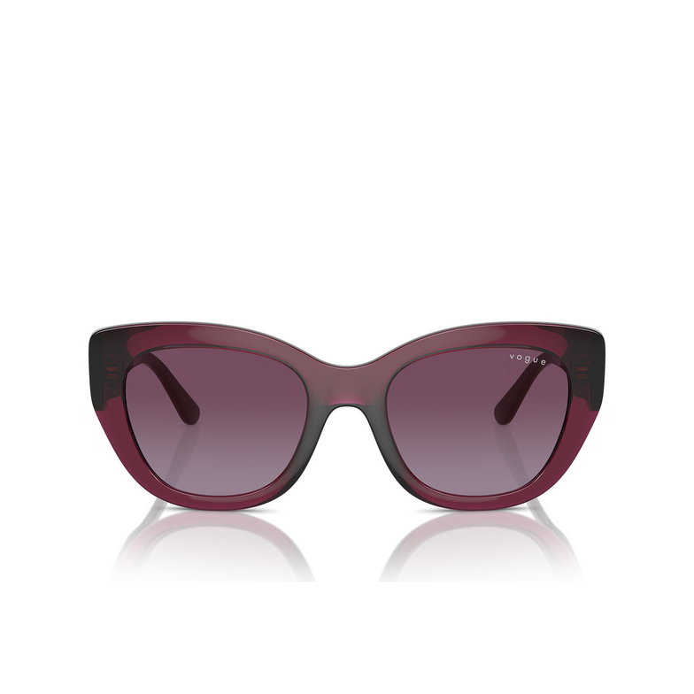 Occhiali da sole Vogue VO5567S 29898H transparent cherry - 1/4