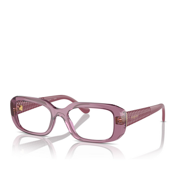 Vogue VO5568 Eyeglasses 2761 transparent purple - three-quarters view