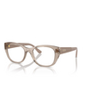 Vogue VO5569 Eyeglasses 2990 transparent caramel - product thumbnail 2/4