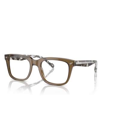 Vogue VO5572 Eyeglasses 3144 transparent olive green - three-quarters view