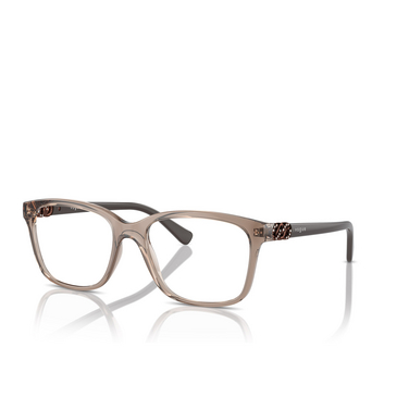 Lunettes de vue Vogue VO5574B 2940 transparent brown - Vue trois quarts