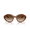 Lunettes de soleil Vogue VO5576SB 150813 striped dark havana - Vignette du produit 1/4