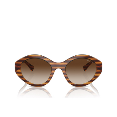 Vogue VO5576SB Sunglasses 150813 striped dark havana - front view