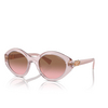 Lunettes de soleil Vogue VO5576SB 294214 transparent pink - Vignette du produit 2/4