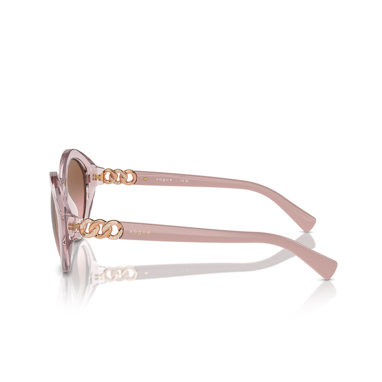 Lunettes de soleil Vogue VO5576SB 294214 transparent pink - 3/4