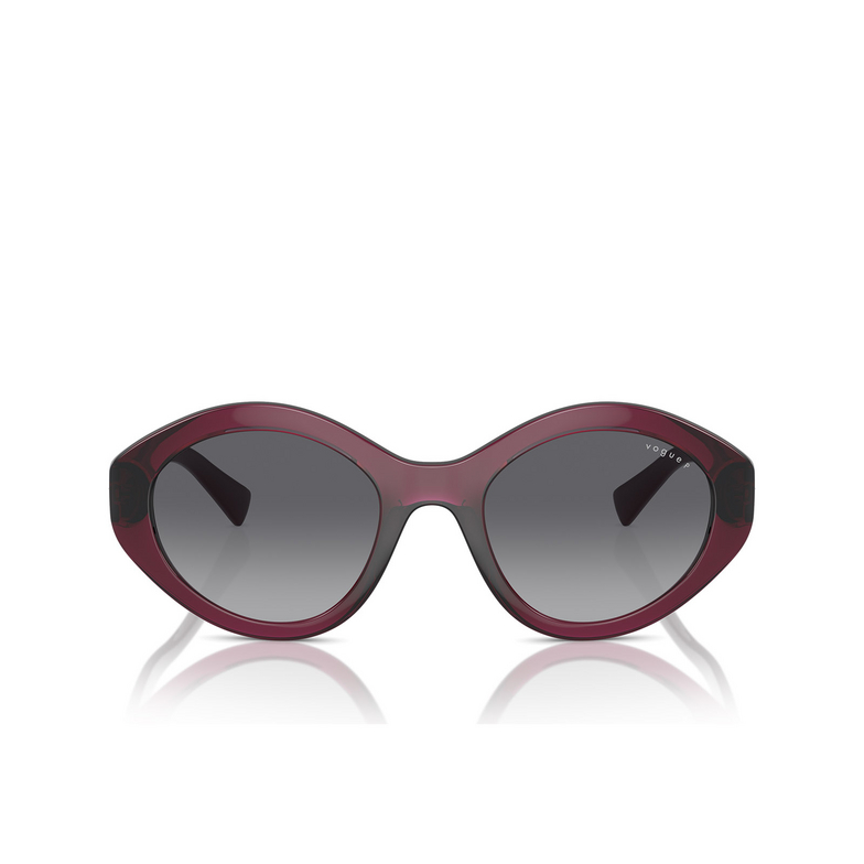 Lunettes de soleil Vogue VO5576SB 2989T3 transparent cherry - 1/4