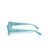 Gafas de sol Vogue VO5582S 316676 transparent torquoise - Miniatura del producto 3/4