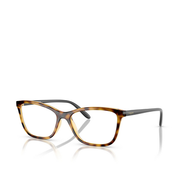 Vogue VO5603 Eyeglasses 2718 total dark havana - three-quarters view