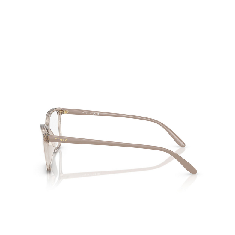 Lunettes de vue Vogue VO5603 2990 transparent caramel - 3/4