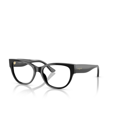 Vogue VO5604 Eyeglasses W44 black - three-quarters view