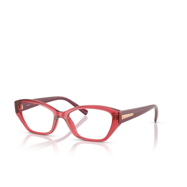 Vogue VO5608 Eyeglasses 3084 transparent cherry - three-quarters view