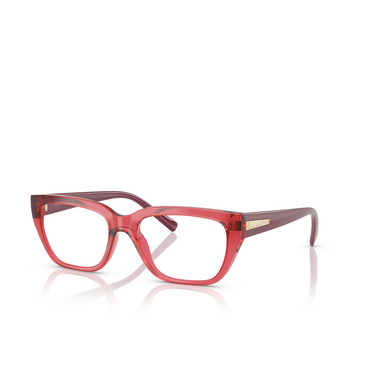 Occhiali da vista Vogue VO5609 3084 transparent cherry - tre quarti