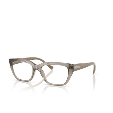 Vogue VO5609 Eyeglasses 3156 transparent brown - three-quarters view