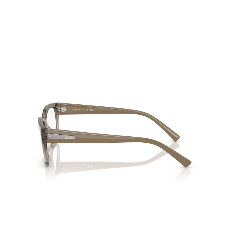 Lunettes de vue Vogue VO5609 3156 transparent brown - 3/4