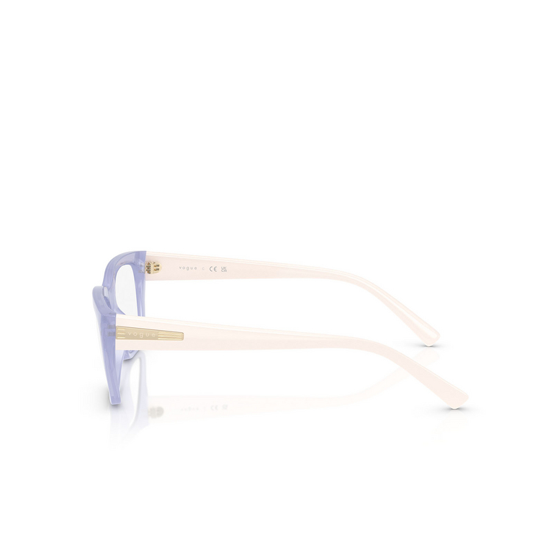 Lunettes de vue Vogue VO5609 3176 transparent light purple - 3/4