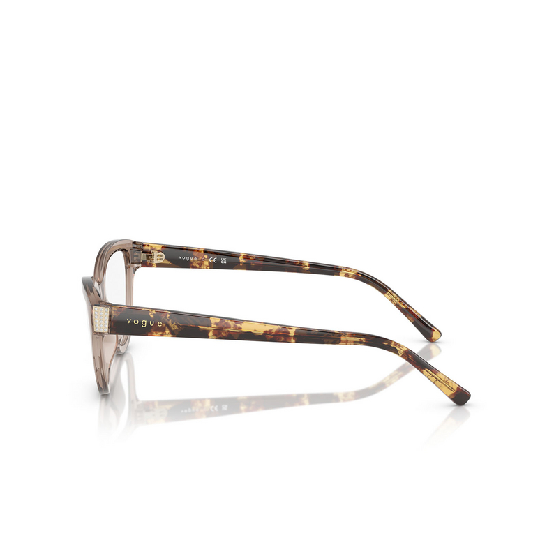 Lunettes de vue Vogue VO5610B 2940 transparent brown - 3/4