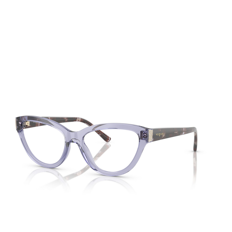 Lunettes de vue Vogue VO5610B 3177 transparent purple - 2/4