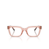 Occhiali da vista Vogue VO5611B 2864 transparent dark pink - anteprima prodotto 1/4