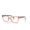 Occhiali da vista Vogue VO5611B 2864 transparent dark pink - anteprima prodotto 2/4