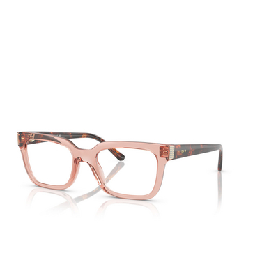 Vogue VO5611B Eyeglasses 2864 transparent dark pink - three-quarters view