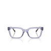 Occhiali da vista Vogue VO5611B 3177 transparent purple - anteprima prodotto 1/4