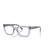 Occhiali da vista Vogue VO5611B 3177 transparent purple - anteprima prodotto 2/4