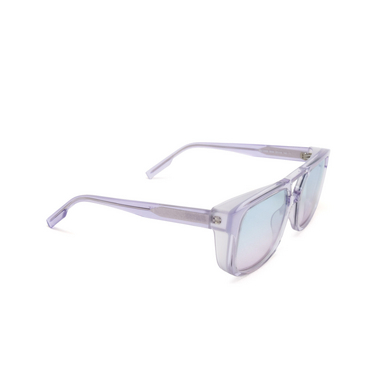 Zegna EZ0209 Sunglasses 80W shiny lilac - three-quarters view