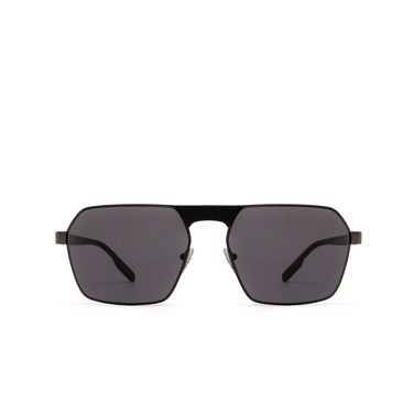 Zegna EZ0210 Sunglasses 08A shiny gunmetal / shiny black - front view
