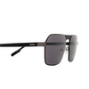 Lunettes de soleil Zegna EZ0210 08A shiny gunmetal / shiny black - Vignette du produit 3/3